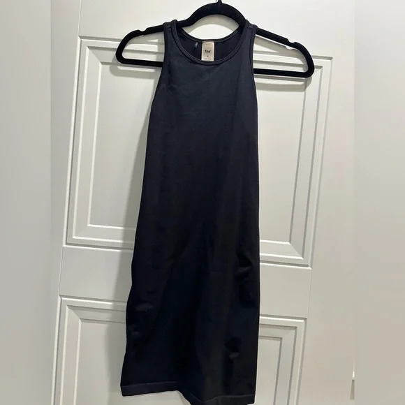 aritzia bodycon dress NWOT Aritzia Wilfred Free Black Bodycon Mini Jersey Dress XXS